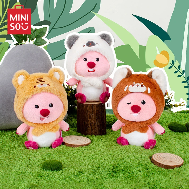 

Miniso Loopy кукла животное головной убор серии Плюшевые игрушки диван настольные украшения Симпатичные Мультяшные периферические подарки для детей на день рождения