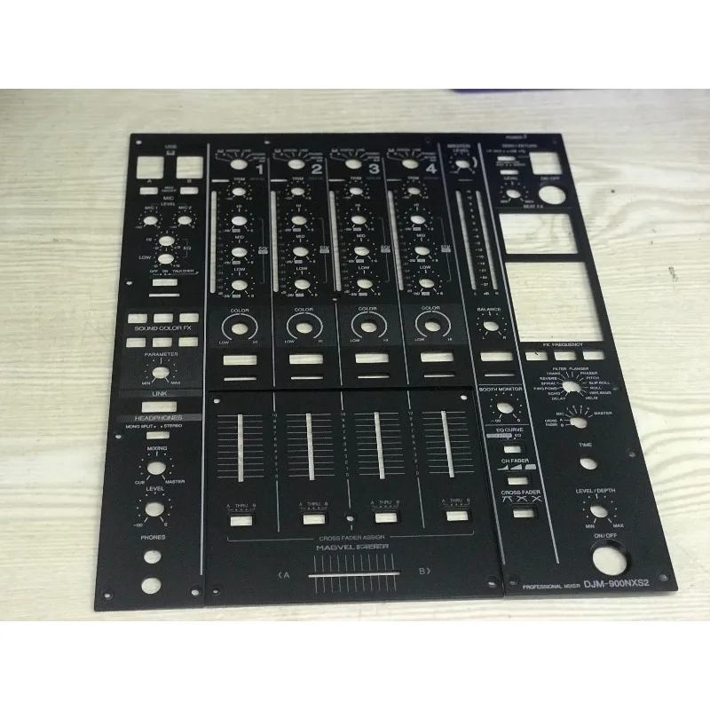 M-900NXS2 Mixer Full Shell Case Kit - Metal Panel + Screws Set For DJM-900 NXS2- Professional DJ Equipment Parts