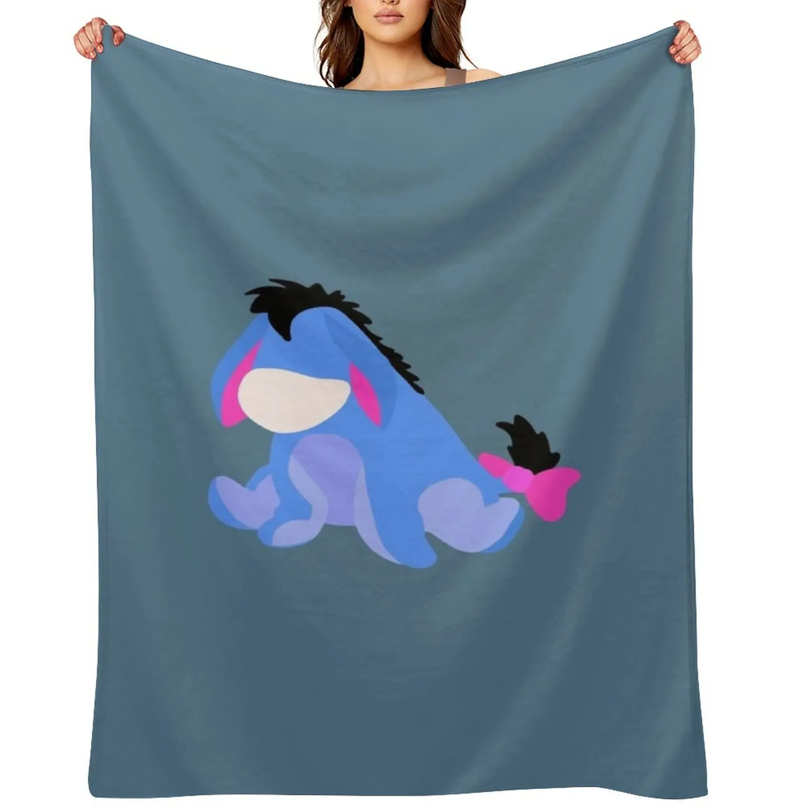 

Sad donkey Throw Blanket Winter beds Sofa Decorative Sofa wednesday Blankets