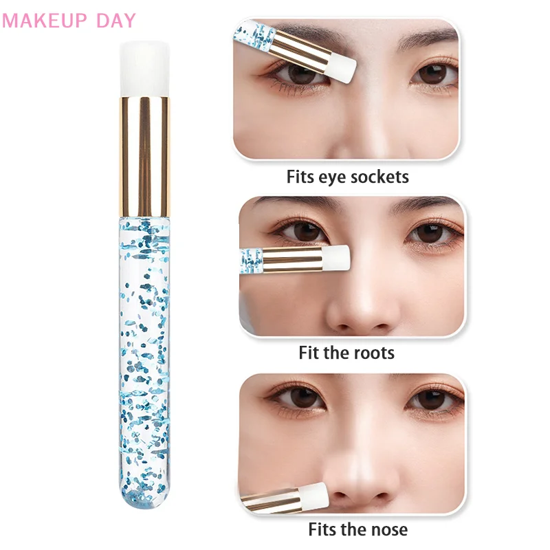 Eyelash Cleaning Brush Lash Extension Applicator Crystal Microbrush Eyebrow Lashes Shampoo Brushes Nose Pore Cleansing Tools