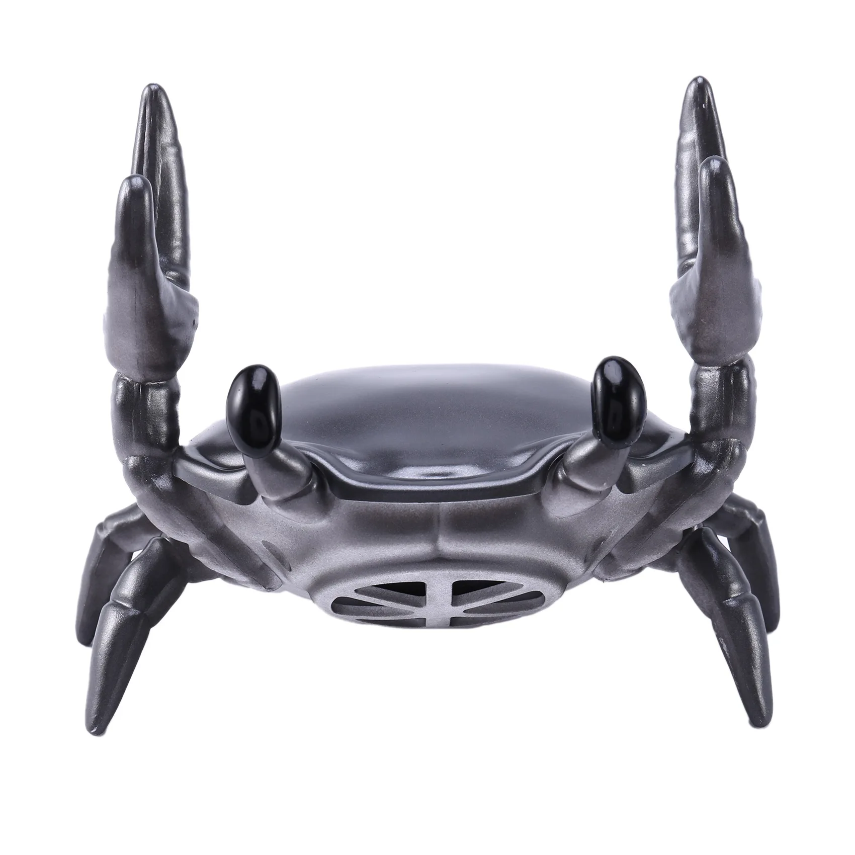 

Mini Weightlifting Crab Wireless Bluetooth Speaker Desktop Phone Holder Pen Holder Personalized Gift Decoration Gray