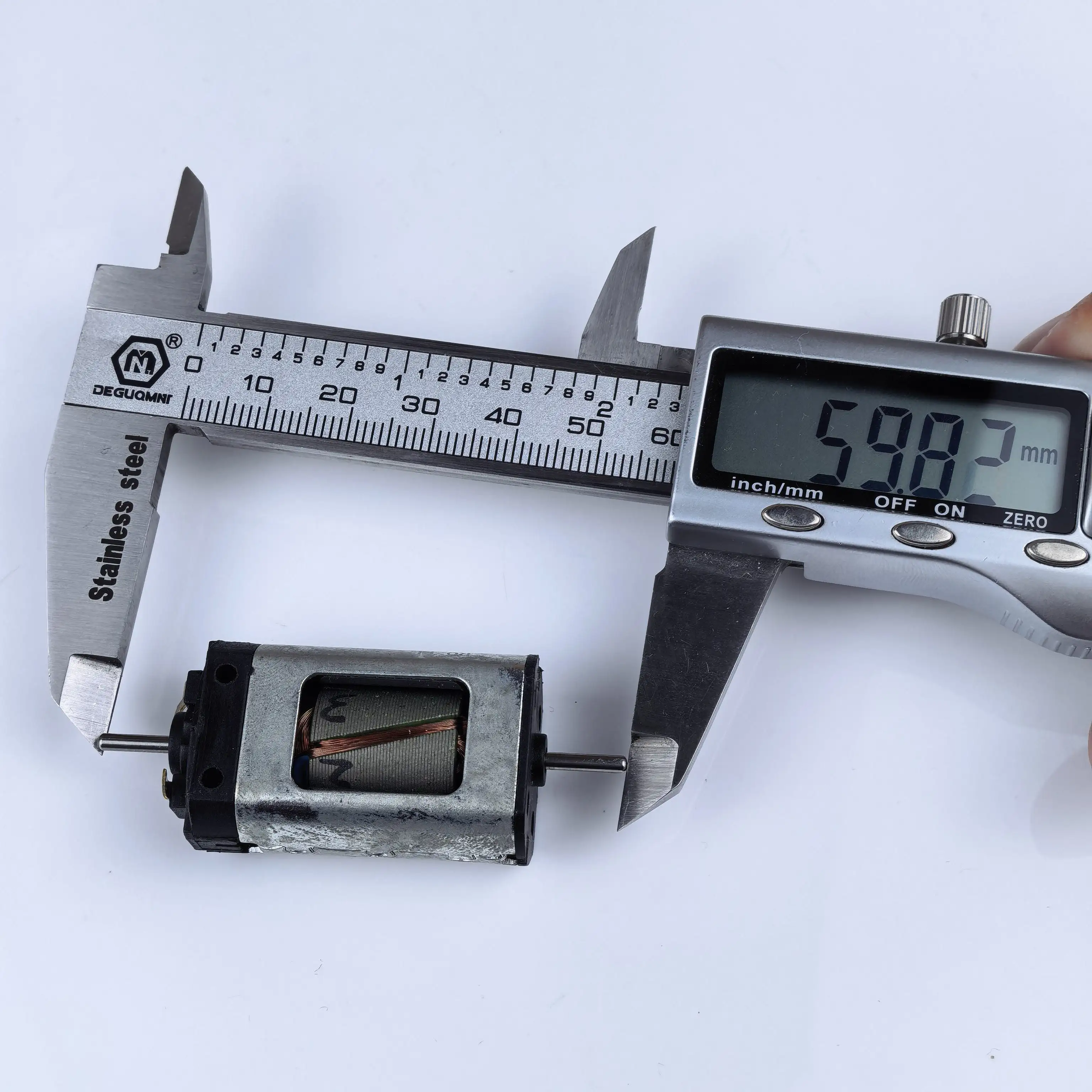 1pc Micro 17mm*24mm DC 12V13000rpm high speed 5-pole rotor motor dual 2mm shaf For O scale model train engine