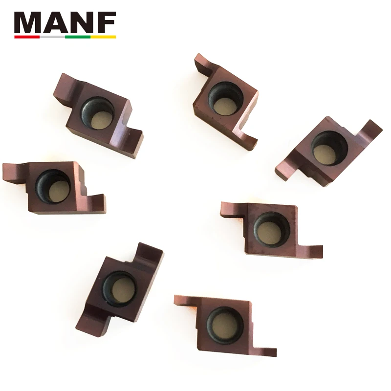 

MANF Carbide Inserts GER100 150 200-C Internal Grooving Insert Many Groove CNC Blade Turning Tool Lathe Groove Cutting Machine