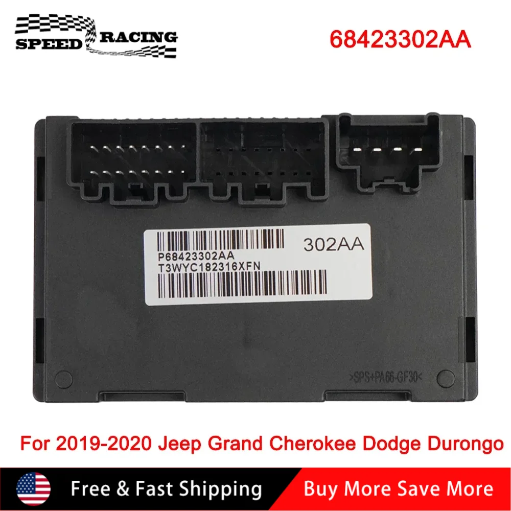 

68423302AA 68423302 AA Transfer Case Control Module For 2019-2020 Dodge Durango Jeep Grand Cherokee 3.6L V6 SS-1011
