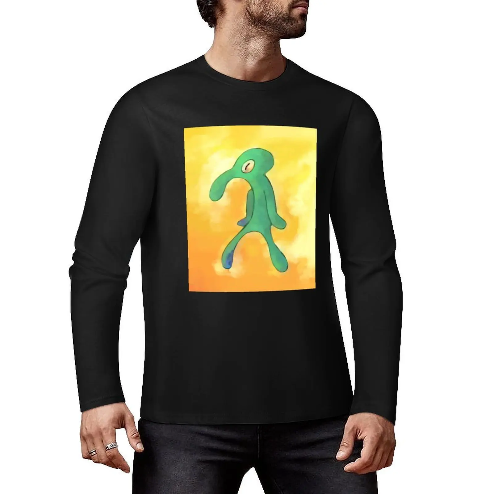 High Res Bold and Brash Repaint Long T-Shirt animal print shirt for boys black t shirts T-shirts for men cotton