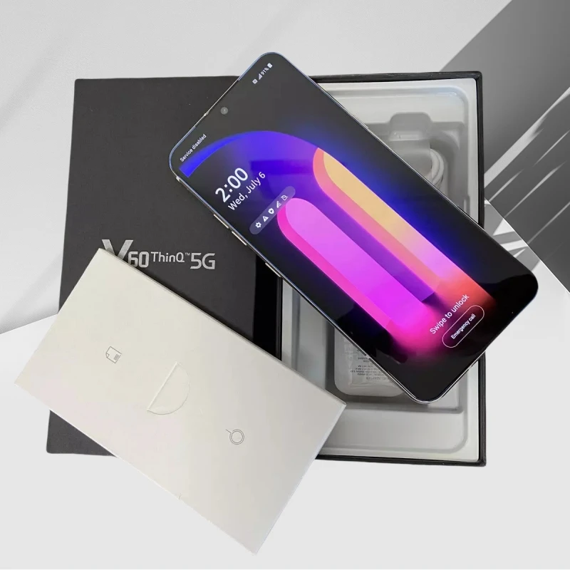 Original Unlocked LG V60 5G ThinQ Moilble Phone V600TM V600VM 6.8