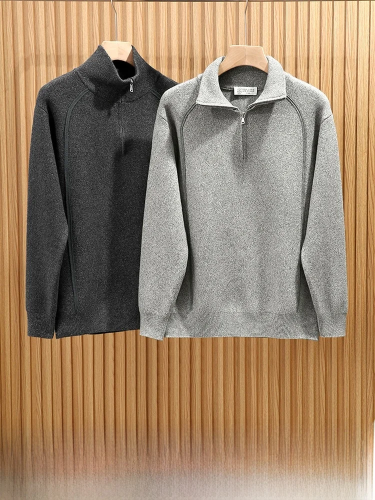 

Теплый и ! мат Слэ! Осенне-зимний мужской тяжелый ф-молнией с 3D-застежкой, термовязаный тюре, повседневная одежда