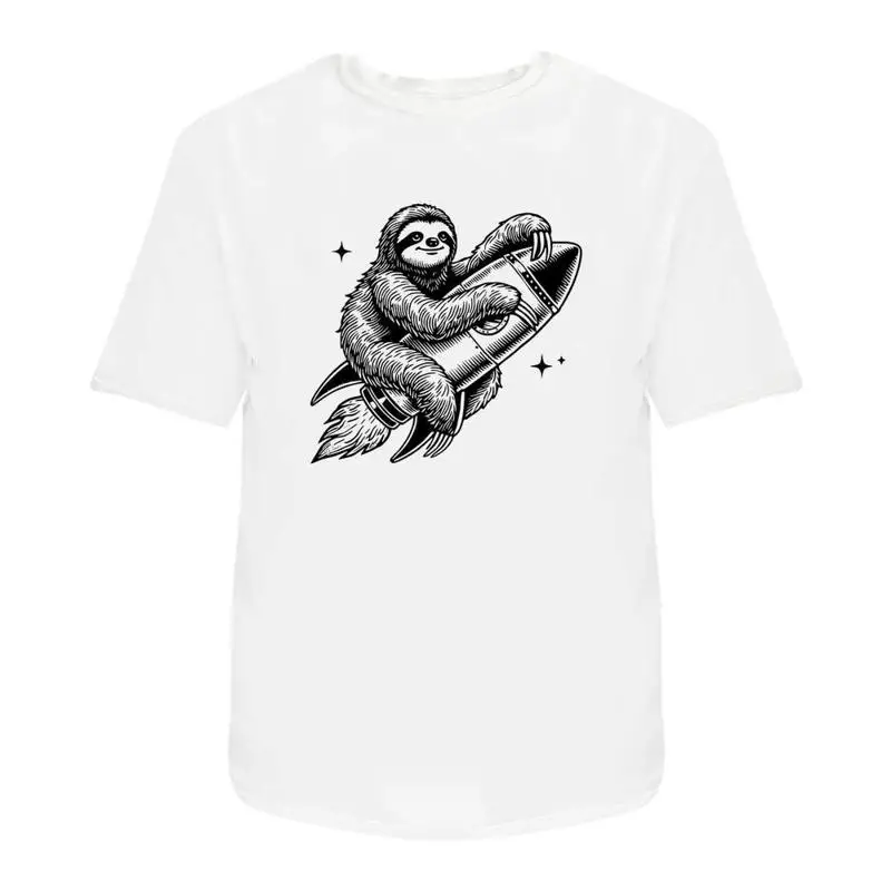 

Rocket Sloth' Cotton T Shirt Ta052720