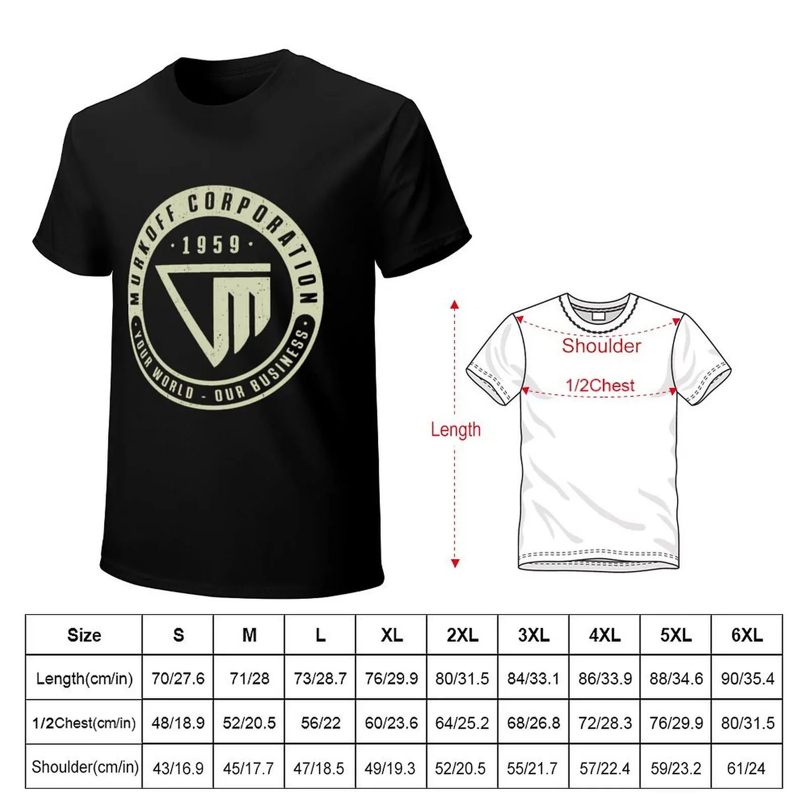 Murkoff Corporation Emblem T-Shirt Worker Basic Short Sleeve Tee