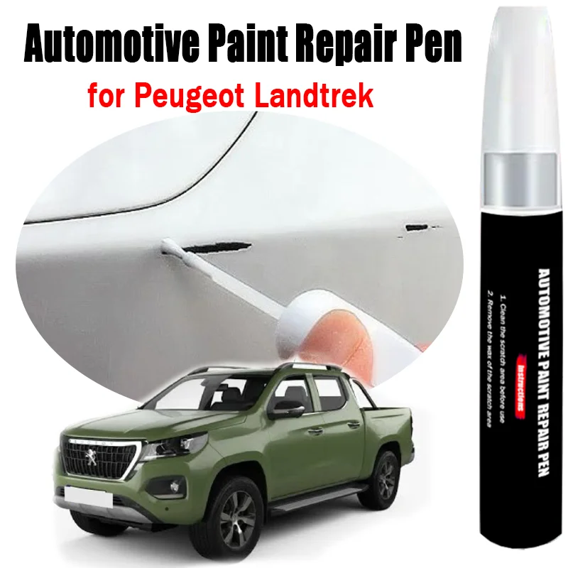 

Ручка для ремонта автомобильной краски для Peugeot Landtrek, ручка для ретуши, средство для удаления царапин, аксессуары для ухода за краской автомобиля