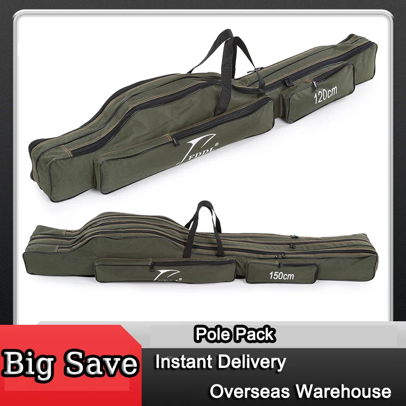 Fishing Bags for Fishing Rod Lure Tackle Bag 120cm 150cm Fishing Tackle Bag Multifunctional