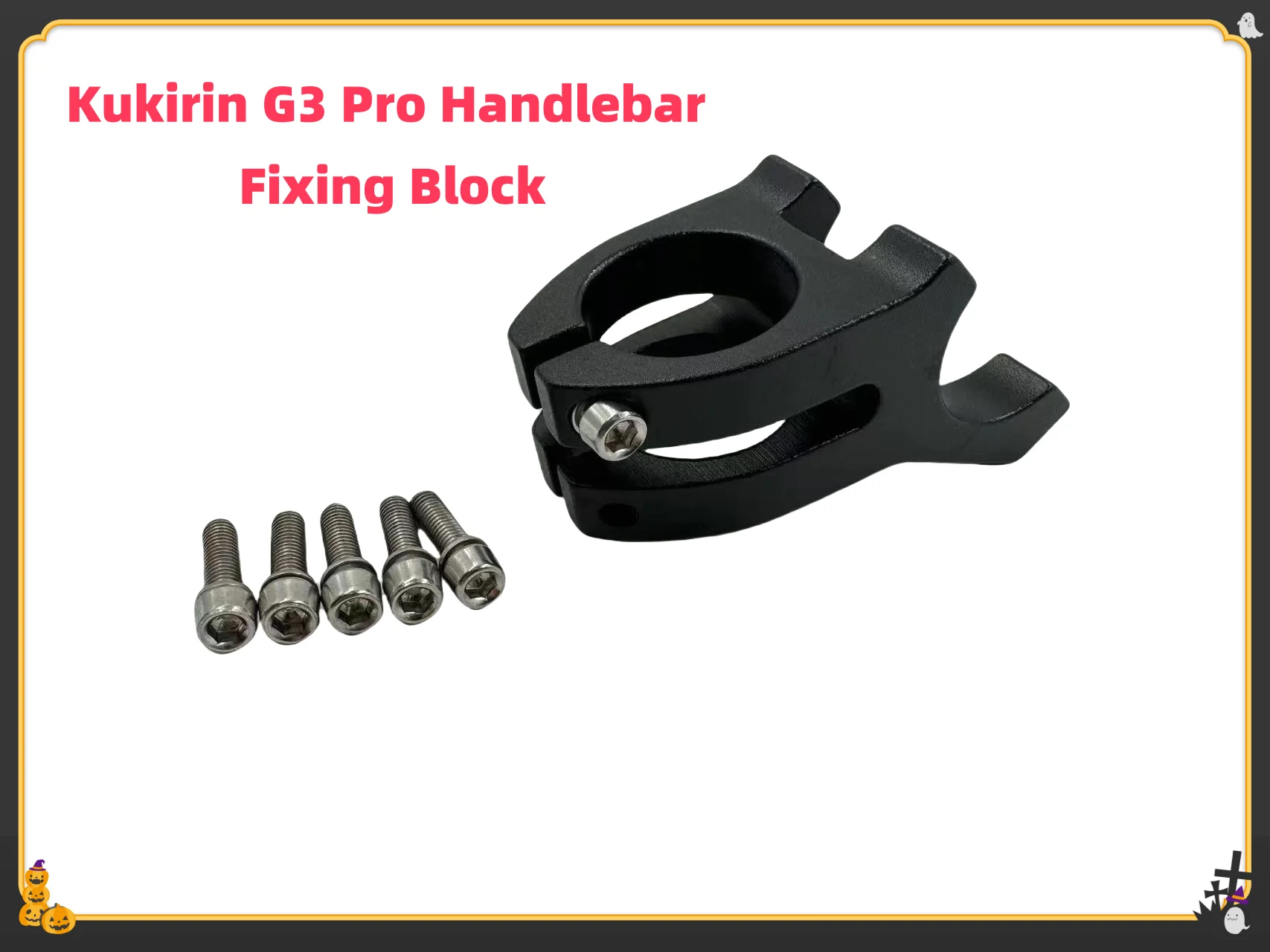 

Original Kugoo Kukirin G3 PRO Electric Scooter Cross Tube Mount Kugoo kirin Handlebar Fixing Block Replacement Accessories