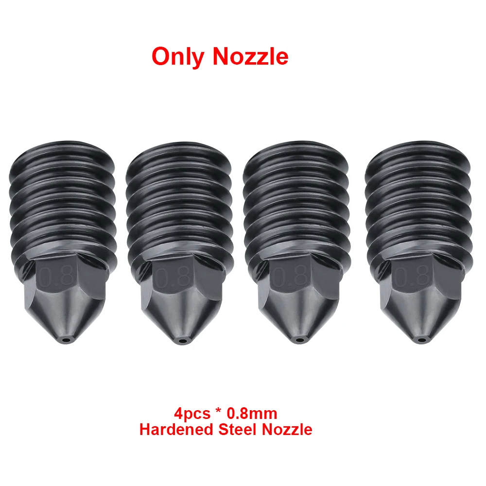 Verbessertes Hotend-Kit für Bambu Lab P2S 0,2/0,4/0,6/0,8 mm abnehmbare Düse Hot End für Bambulab P2S 3D-Drucker Ersatzteil