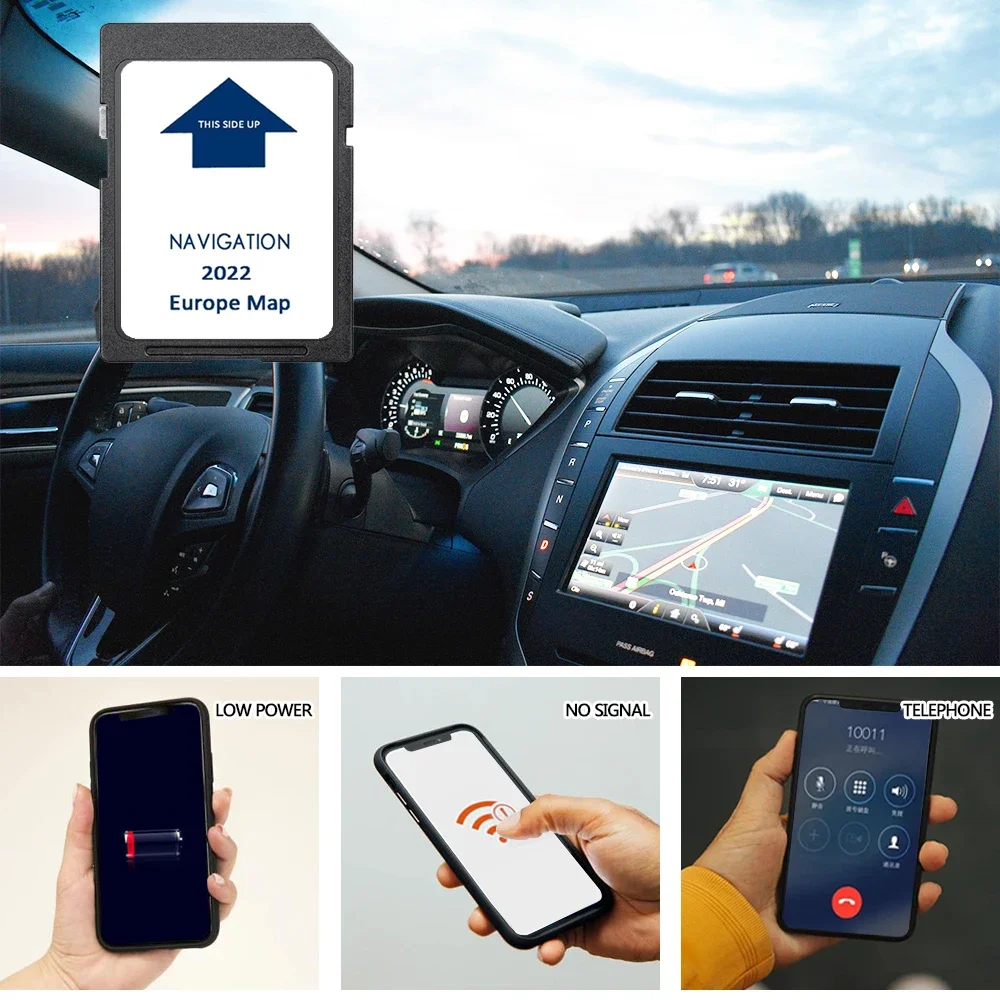 Imagem -04 - Mapa sd de Navegação Europeia Gps para Cartão Navi de Memória Hi-way Iveco Stralis