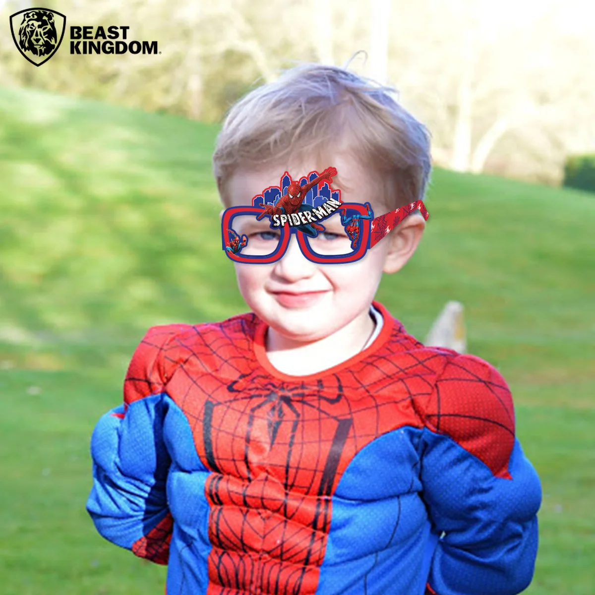 مجموعة إكسسوارات صور سبايدرمان الوحش ، نظارات بطلة ، إكسسوارات تنكرية ، مستلزمات حفلات أعياد الميلاد ، هدايا فساتين الهالوين ، 8 *