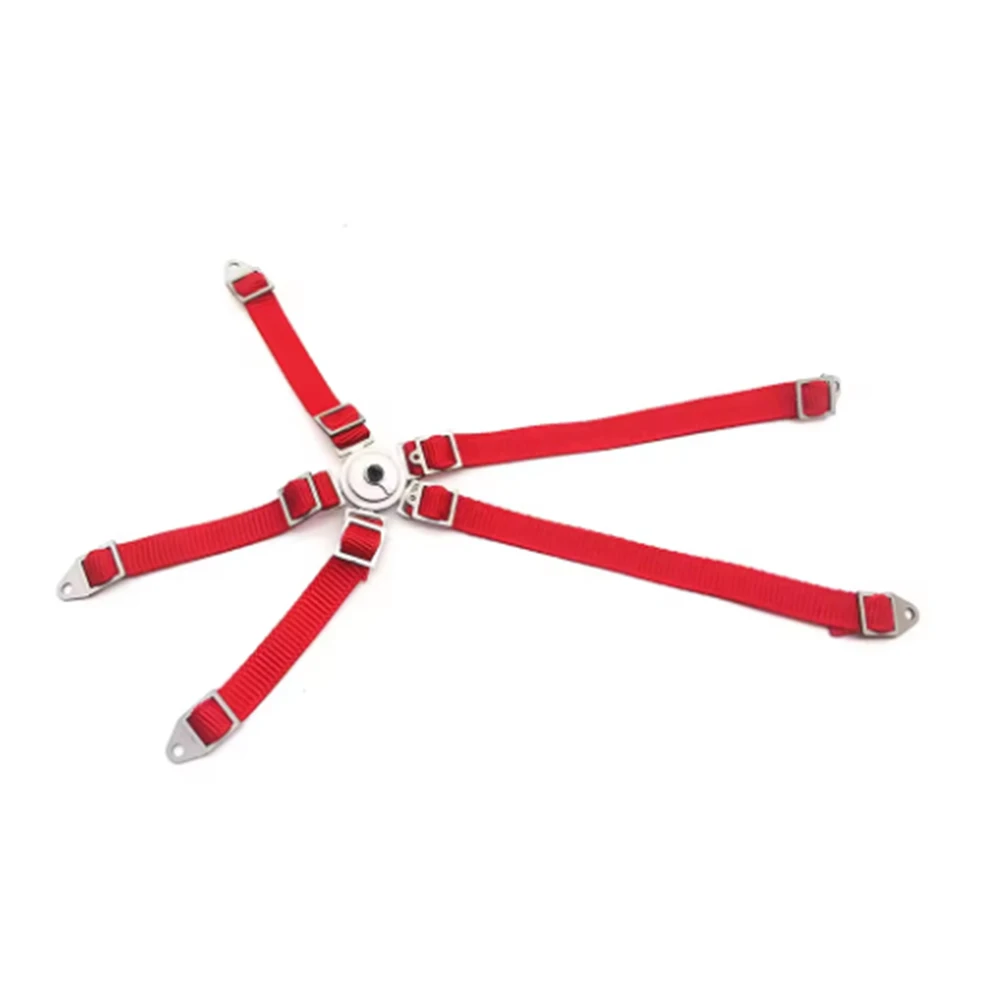 Simulação cabine cinto de segurança do carro cadeira modelo decoração cinto de segurança para 1/10 rc rastreador carro axial scx10 iii trx6 peças