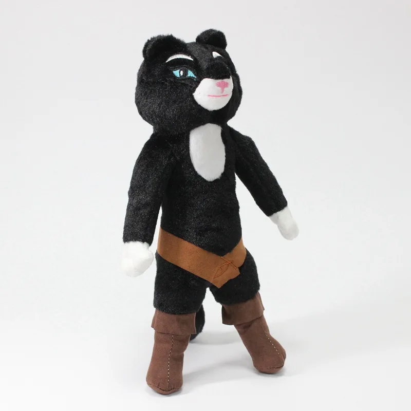 Anime Doll, Puss in Boots Stuffed Toy, Cape Kitten Plushie, a Perfect Birthday Gift for Children