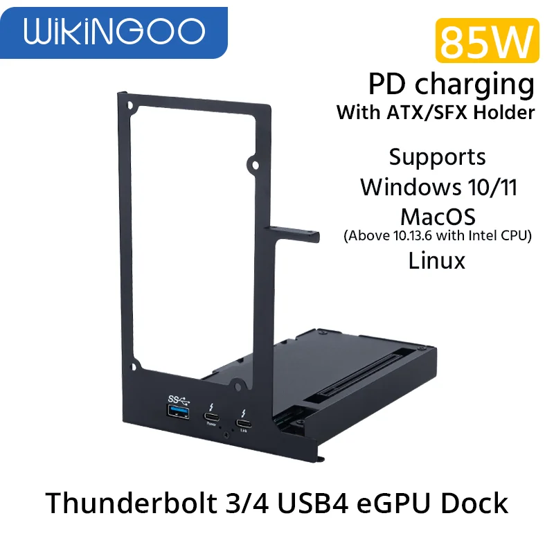 TB3U4 egpu Dock Compatible with Thunderbolt 3/4 and USB4 laptop external GPU supports RTX 4090 and 7900XT  AI computing