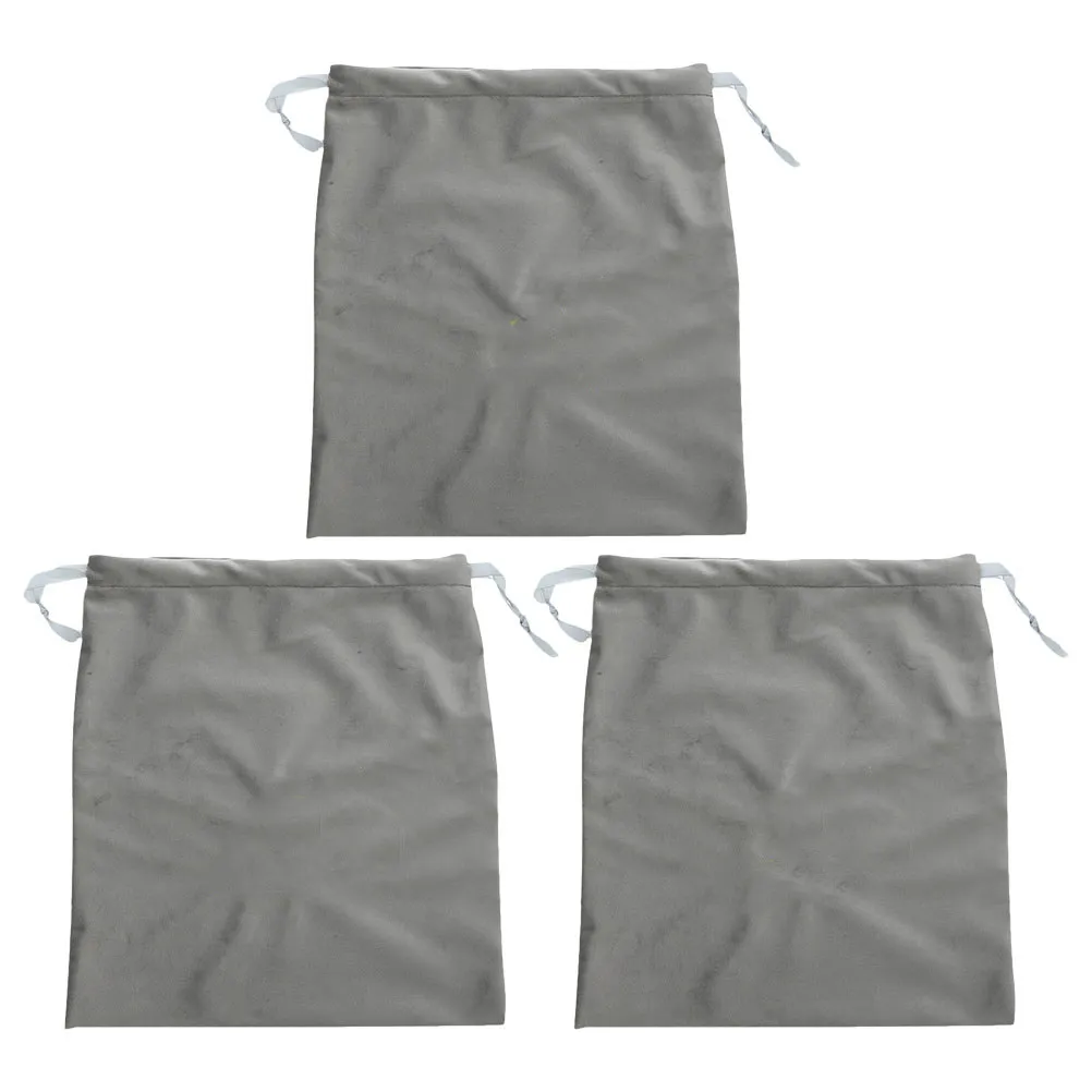 

3Pcs Hair Dryer Travel Bag Drawstring Pouch 25x30cm Sturdy Storage Organizer for Blow Dryers Hair Styling Tools