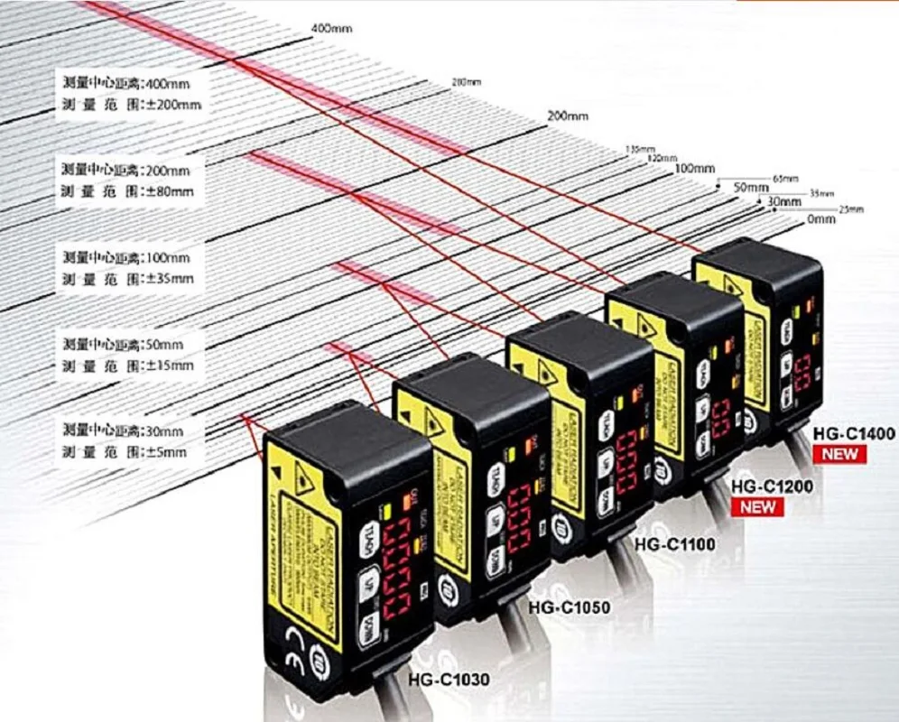 

Genuine photoelectric sensor HG-C1030 HG-C1050 HG-C1100 HG-C1400 C1200 laser displacement sensor-P analog LX-111-P
