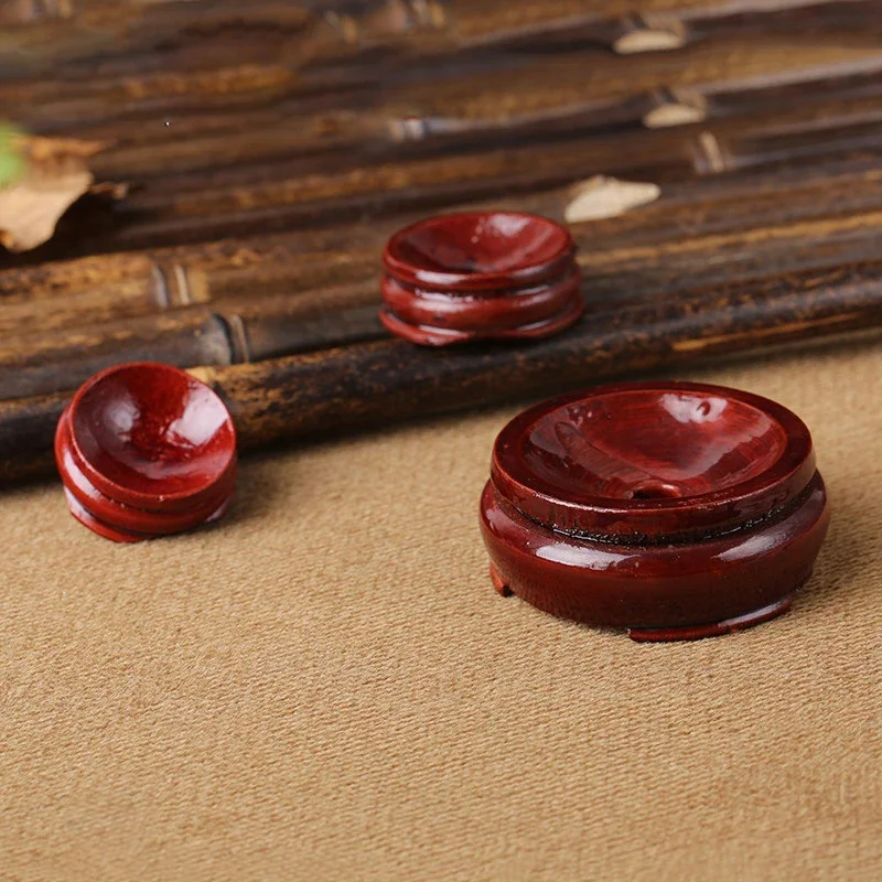 قاعدة كروية من الخشب الطبيعي ، مجموعة متينة للسيطرة على الآفات ، حامل كروي قديم ، حامل قوس ، ديكور منزلي ، 1 * *