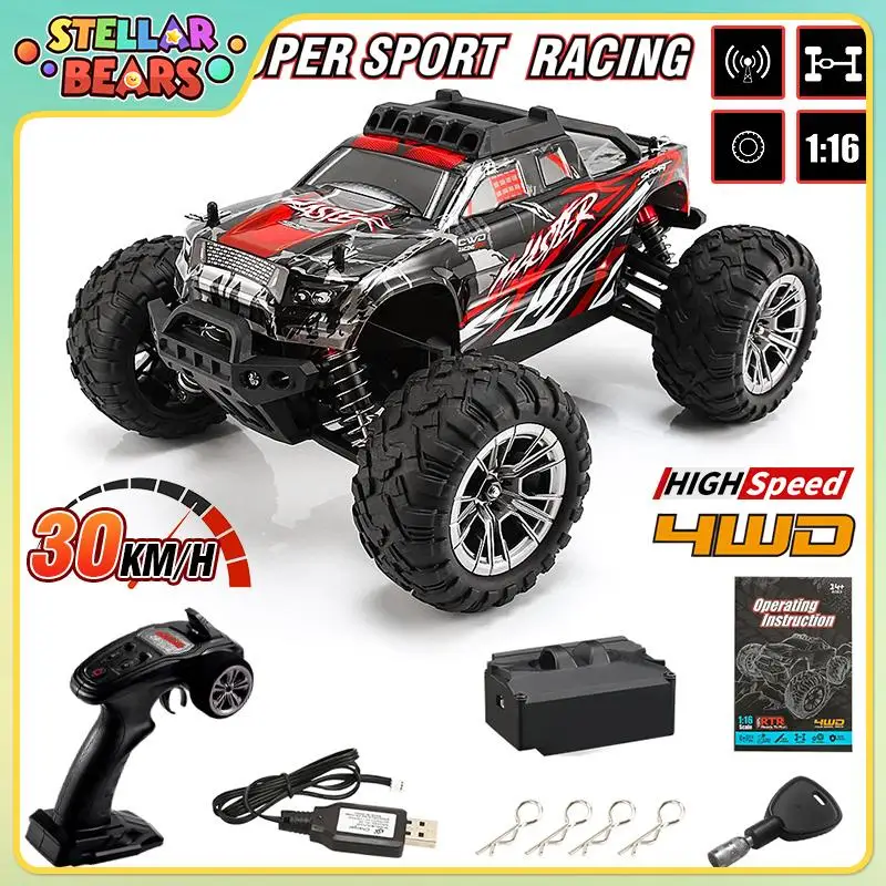

1/16 High Speed RC Climbing Car Full Scale Remote Control Cars 4WD Off-road Vehicle Toys Radio Controlled Racing Car Boys Gifts