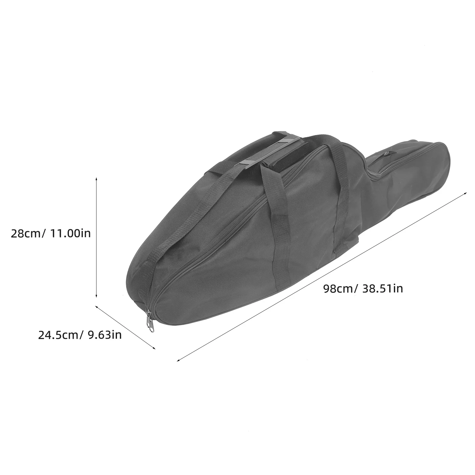 Sac de rangement pour tronçonneuse électrique de grande capacité, mallette de transport en toile robuste pour organisateur d'outils portables en plein air, fourre-tout utilitaire