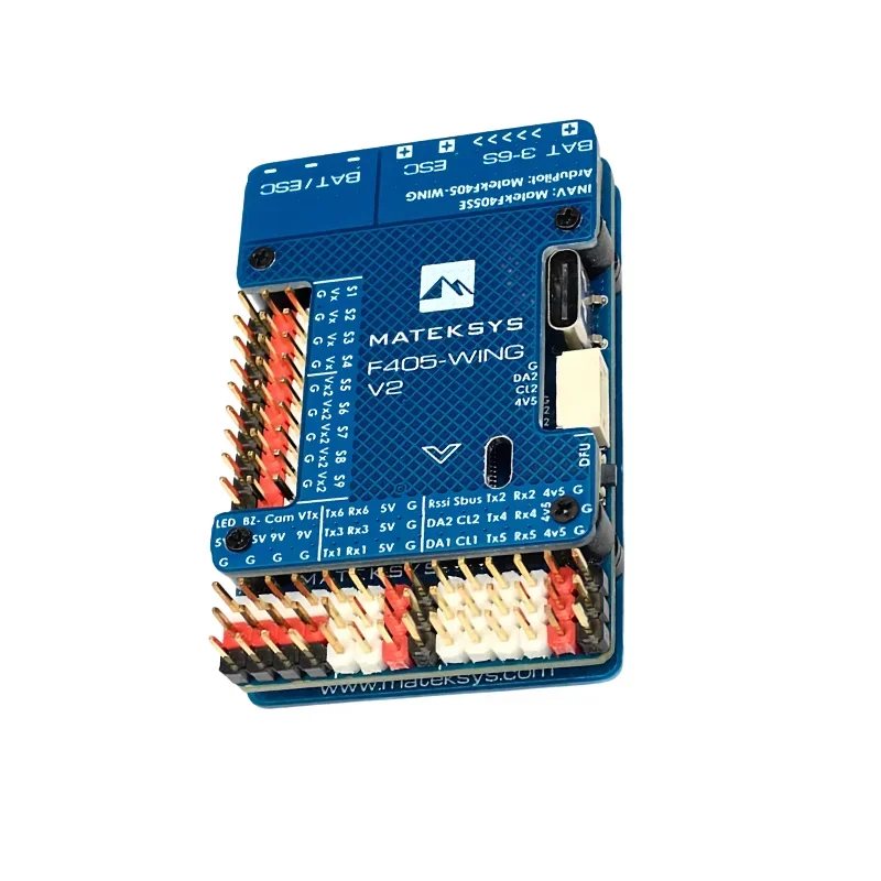 Matek Mateksys F405 WING V2 Flight Controlle met Baro OSD Blackbox voor ArduPilot INAV RC Vliegtuigmodel met vaste vleugel