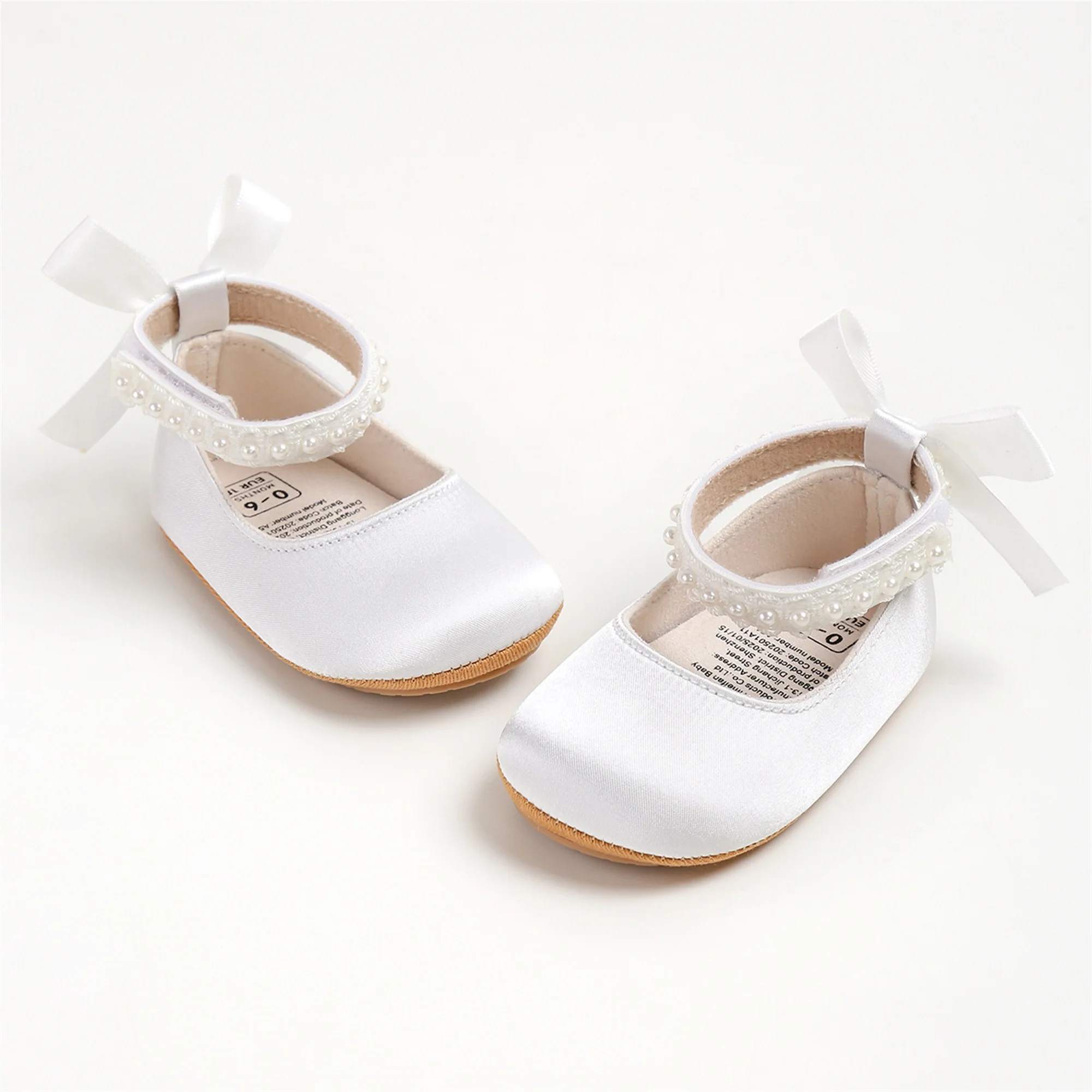 Очаровательные туфли Мэри Джейн на плоской подошве для маленьких девочек со сверкающими стразами, элегантная детская праздничная обувь, нескользящие модельные туфли для малышей
