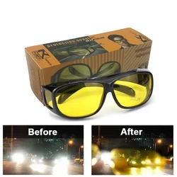 Drivers Goggles Interior Accessory Protective Gears Sunglasses Night Vision Glasses Anti Glare Car Driving Glasses