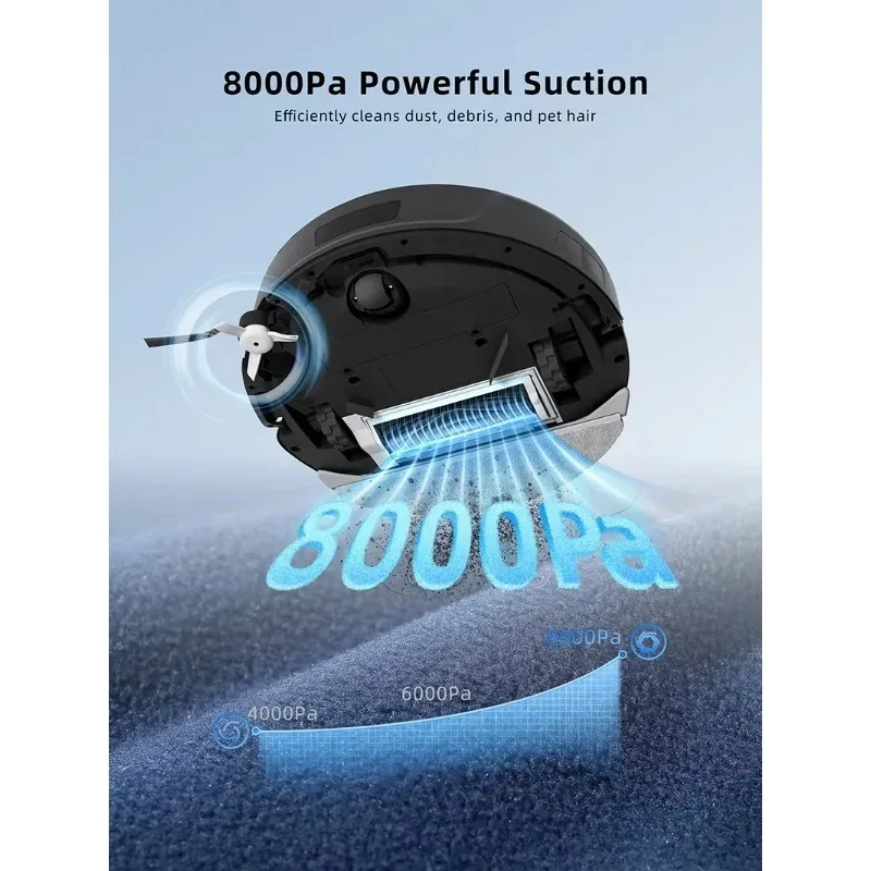Robot Vacuum Cleaner with Self-Empty Dust Box