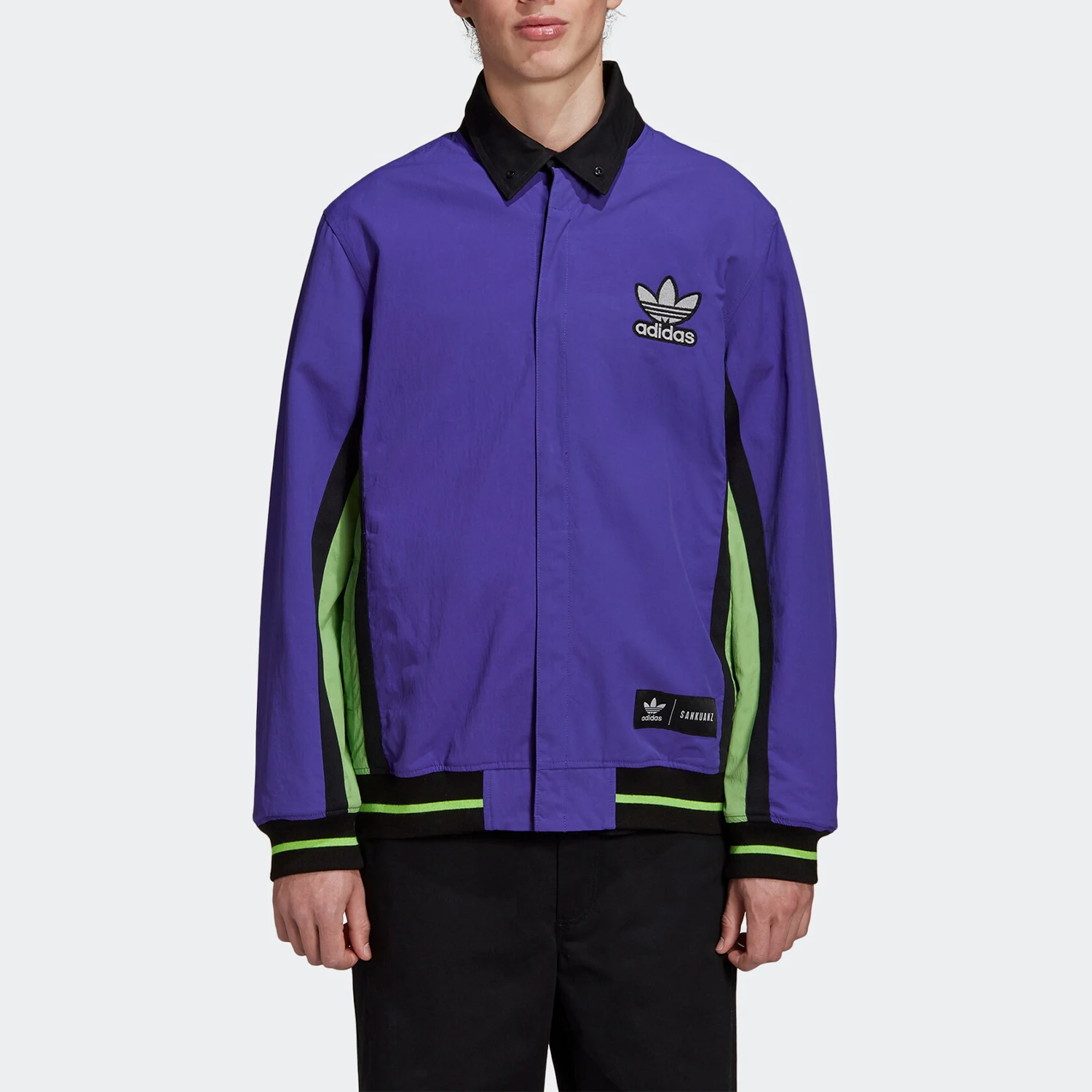 

Оригинальная мужская куртка Adidas Clover SANKUANZ FT6039, совместный выпуск с Shangguan Zhe