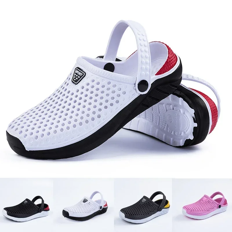 Unisex Fashion Beach Sandals  for Women Men Breathable Beach slippers  Fashion Garden Clog Aqua Shoes Trekking Wading 36-45