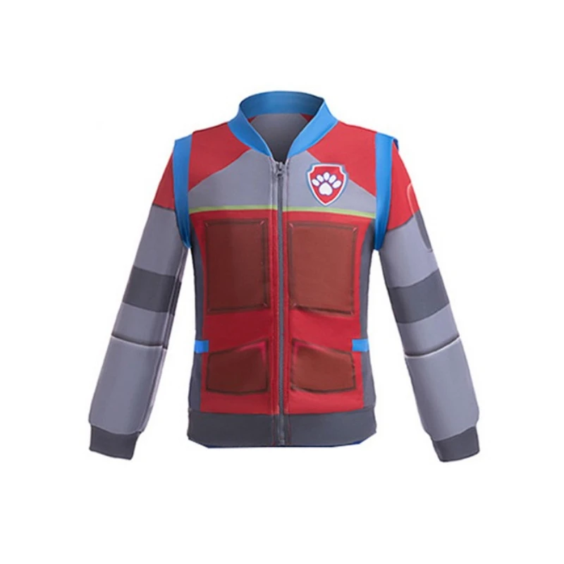 ملابس للأولاد من Paw Patrol سترة بأكمام طويلة زي تنكري لشخصية الرسوم المتحركة رايدر للهالوين زي لعب الأدوار لهدايا الأطفال #3