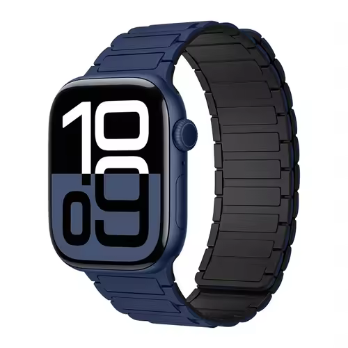 Magnetic Silicone Band for Apple Watch Ultra 3 2 49mm 46mm 42mm 45mm 44mm 40 41mm Strap IWatch Series 11 10 9 8 7 6 SE Bracelet - Image 18