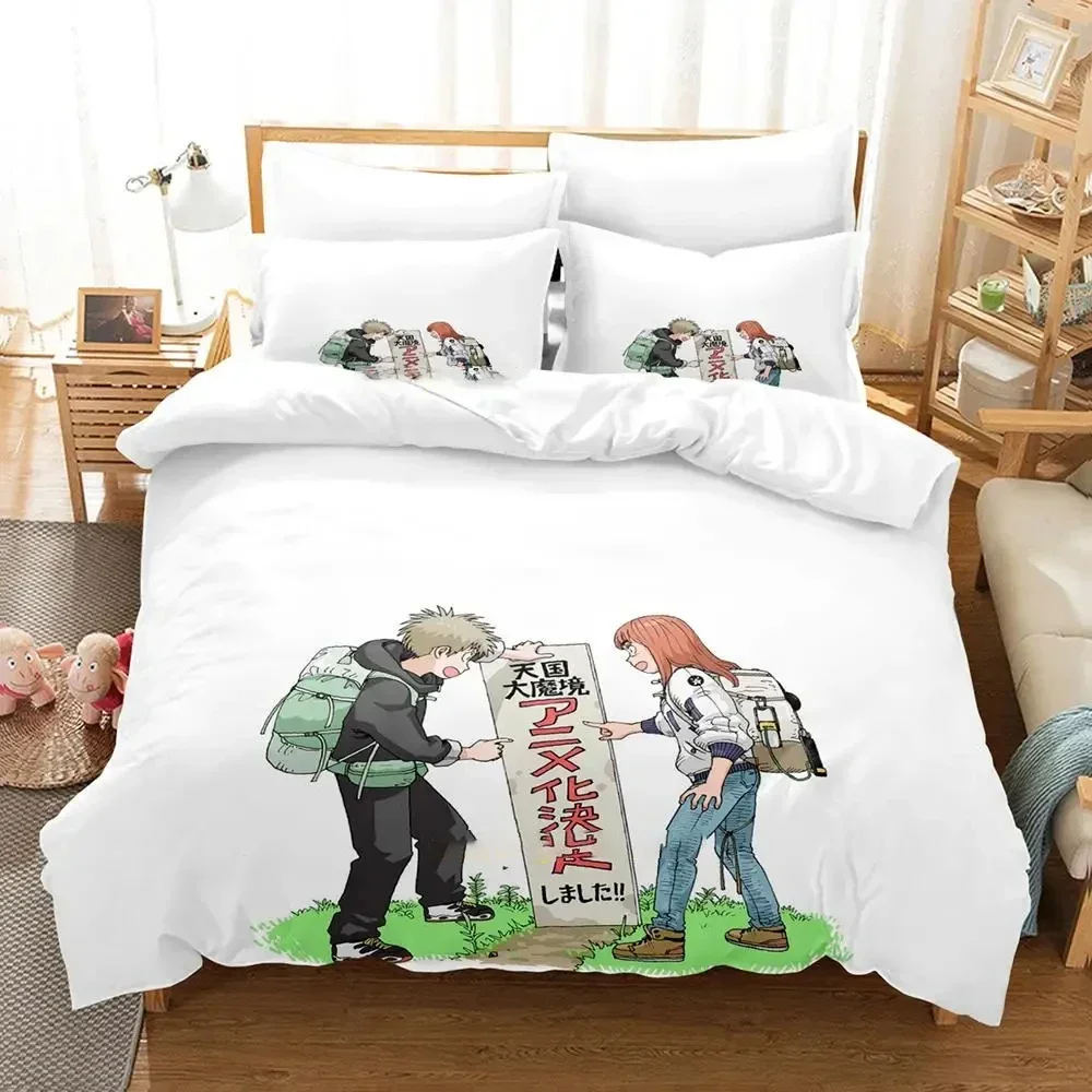 

Anime Heavenly Delusion Bedding Set Duvet Cover Bed Set Quilt Cover Pillowcase Comforter king Queen Size Boys Adult Bedding Set