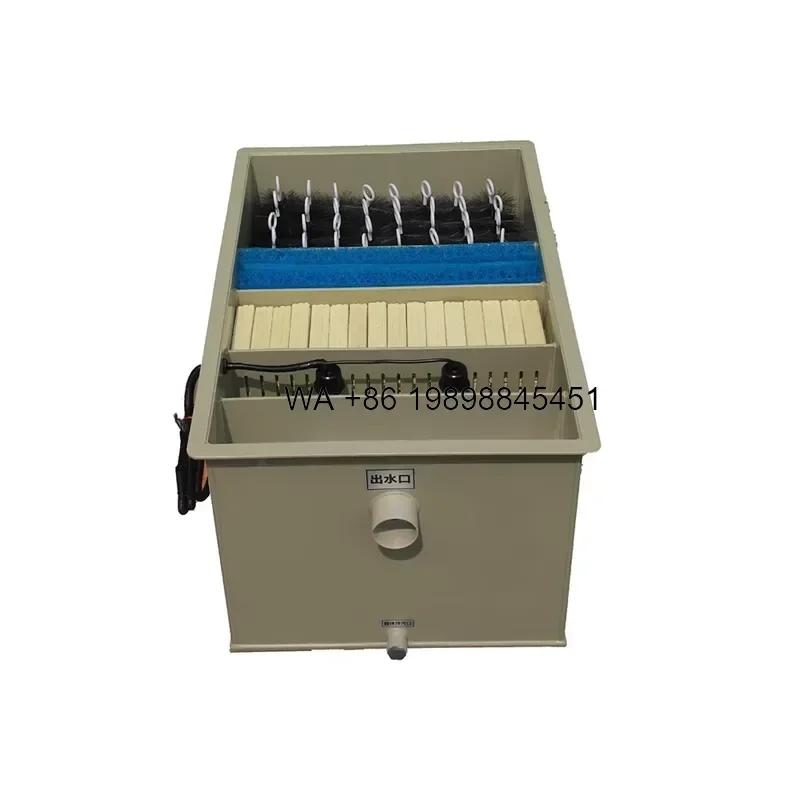 Wmwmnu for Cowater Factory Wholesale Koi Pond Bio Media Filter Energy Saving Brush Filter Aquaculture Treatment System