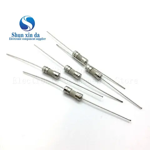 20PCS 3*10mm 3.6*10mm FUES 250V T / F F100mA 0.1A 0.5A 1A 2A 3A 3.15A 시간 지연 고속 작동 퓨즈 리드 와이어 4A 5A 6.3A 8A 10A 15A