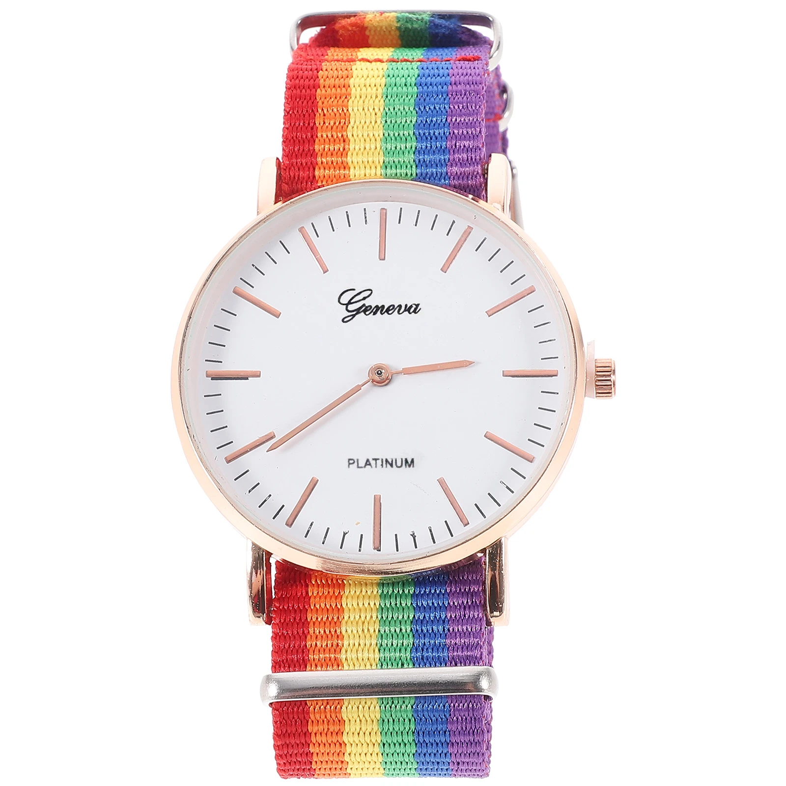 

Quartz Watch Wrist Watch Rainbow Designed Fashion Delicate Women's Watches Premium Material Durable Comfortable Silent Moving