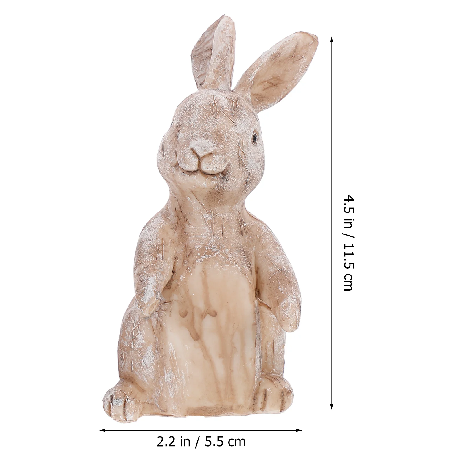 Couple Hugging Resin Rabbit Lawn Figure Decoration Bunny Sculpture Artware Garden Rabbit Statue nament
