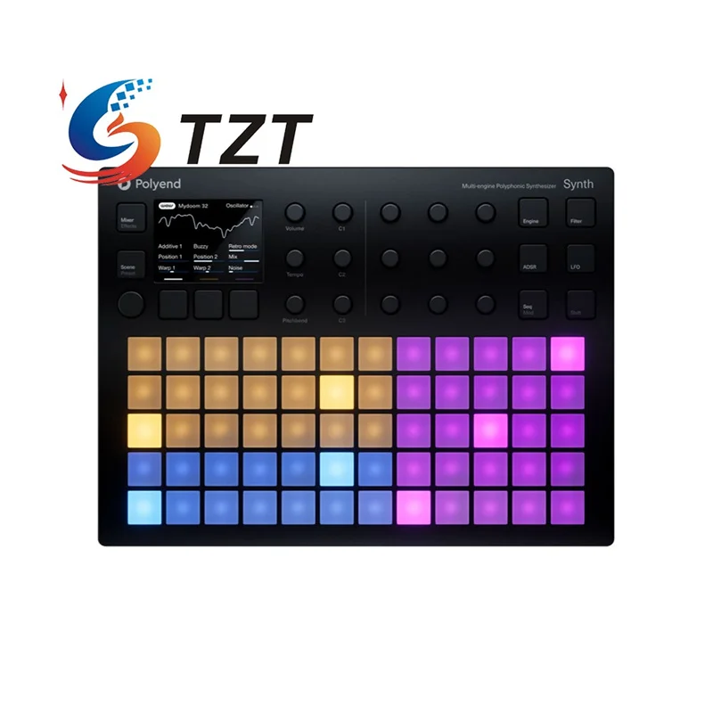 TZT Original Synth Eight-Engine Polyphonic Synthesizer & MIDI Controller for Polyend Electronic Music