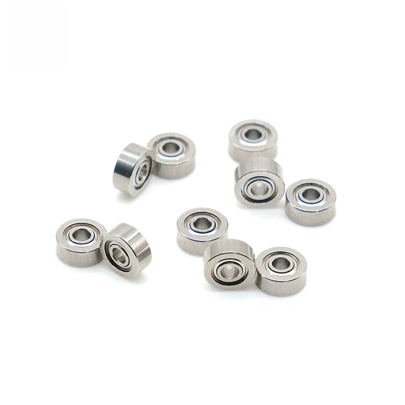 10Pcs 3x6x2.5 mm MR63ZZ Stainless Steel Balls Bearing For RC Racing Cars