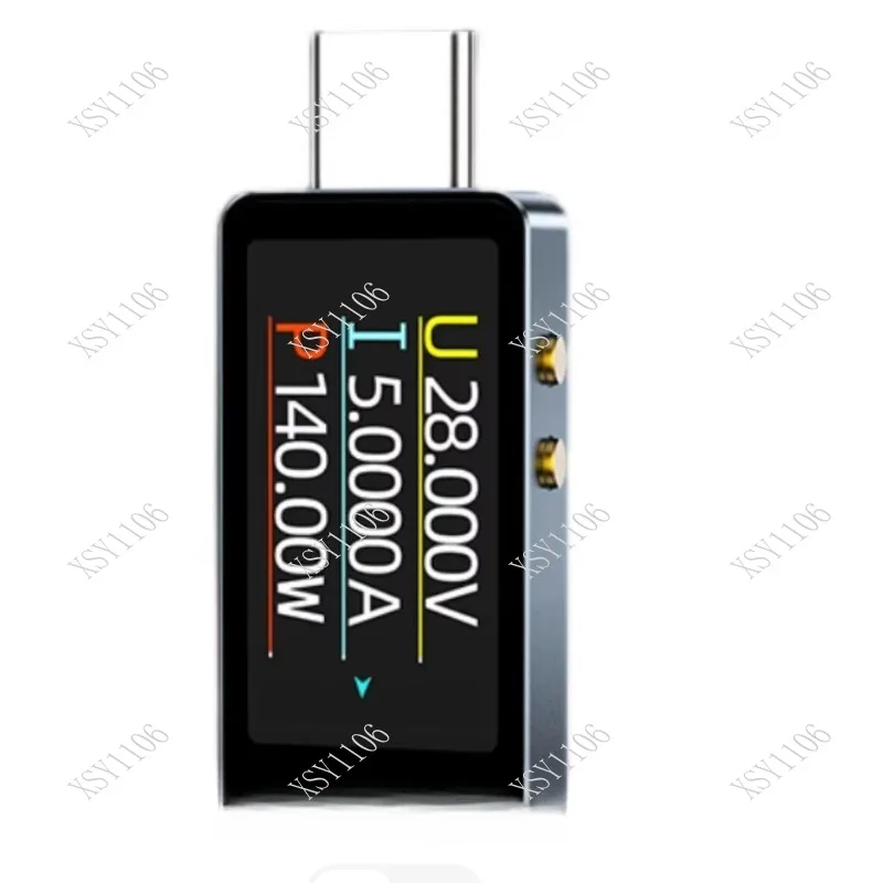 USB Tester PD3.1 Type-C Voltmeter Ammeter 28V Color Screen WITRN CC1 Electronic Testing Tool for Data Ports Charging Cab