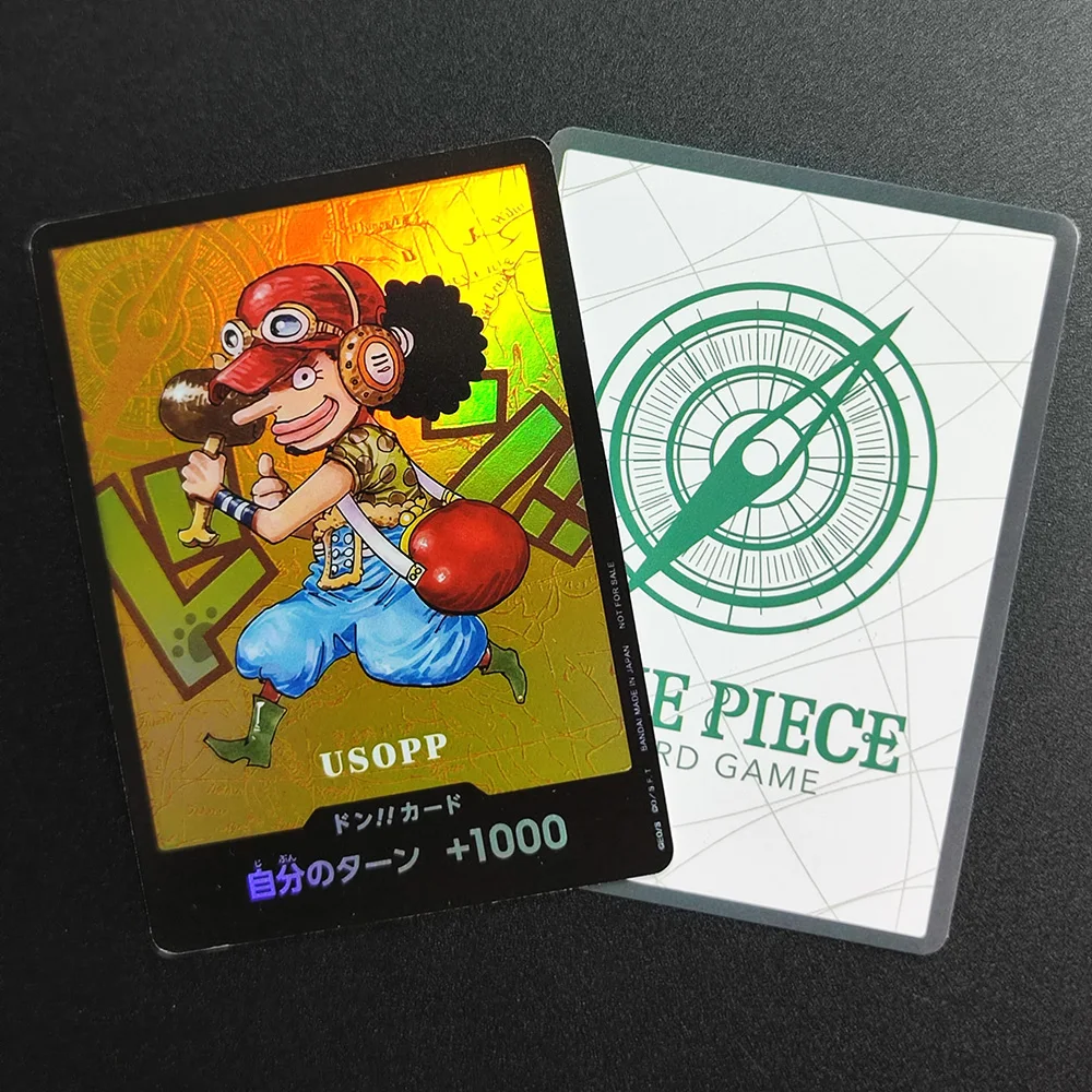 Proxy Tcg One Piece Card Franky Don!! Card Japan Textured Holo Foil Mint Promo Rare TCG Anime Collectible Fans Single Card