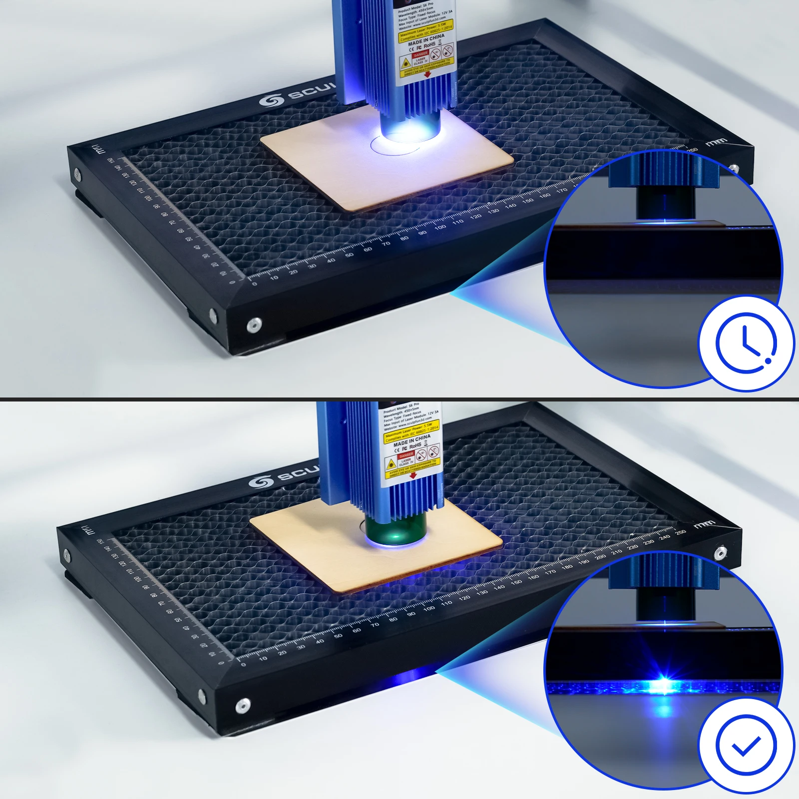 SCULPFUN Laser Cutting Honeycomb Working Table Board Platform for CO2 or diode Laser Engraver Cutting Machine