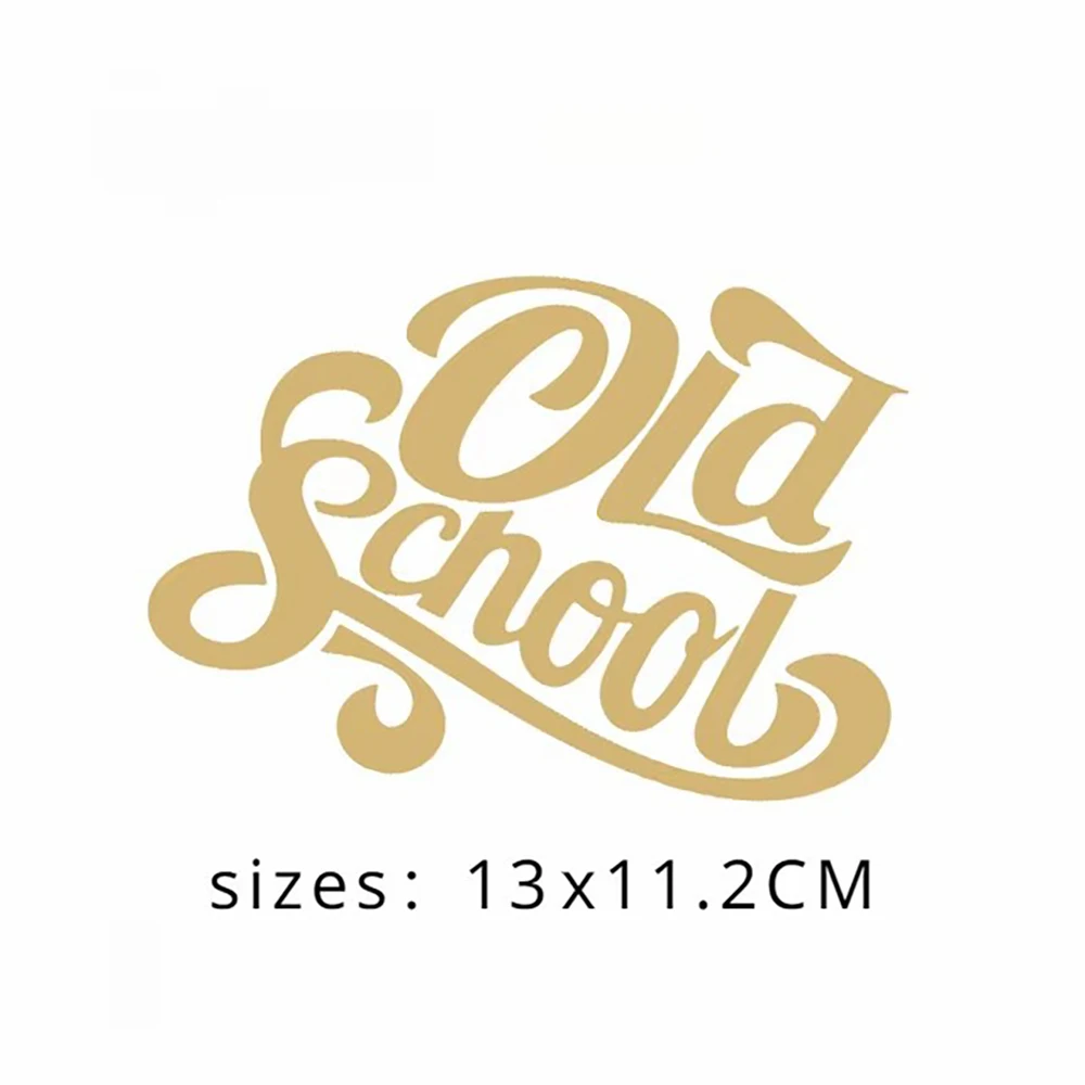 1pc velha escola criativa motocicleta adesivos para moto tanque de combustível janela do carro corpo capacete decorativo decalques vinil à prova dwaterproof água