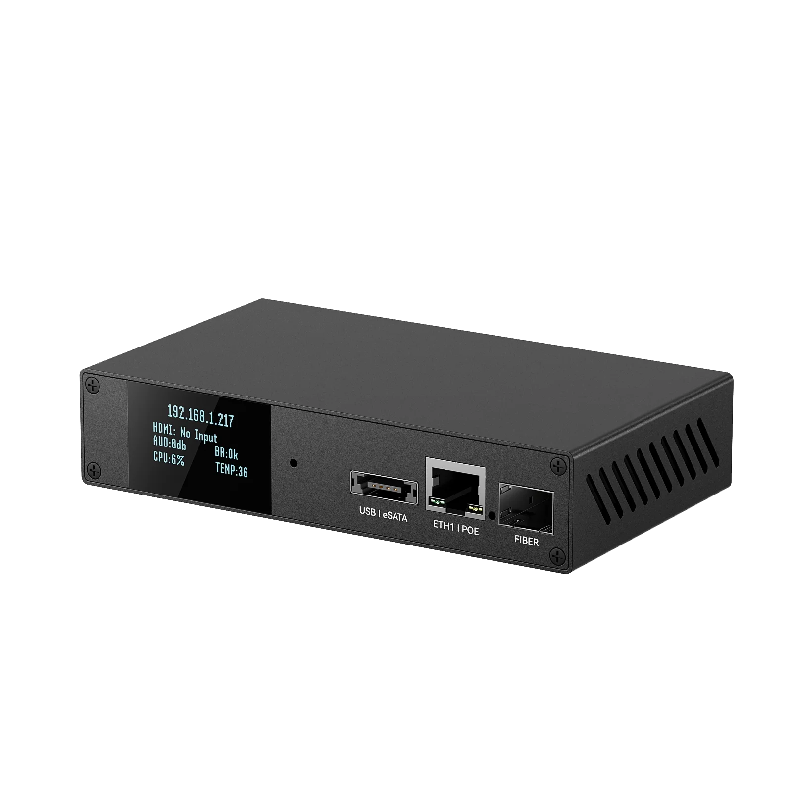 Link Pi REC1 Gravador HDMI Codificador 4KP60 Decodificador SRT NDI GB28181 ARM Cortex A7 4 Core 1.2GHz 32KB l-Cache, 32KB D-Cache 2GB DDR4