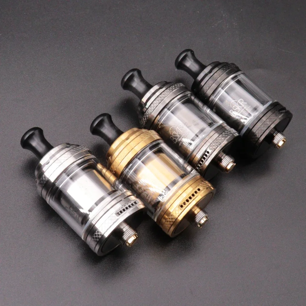 

Бак-распылитель BSKR Berserker Mini V2 MTL RTA, атомайзер с одной катушкой 22 мм, 24 мм, с гибридными воздушными трубками, с 7 вставками для воздушного потока, вейп-устройство