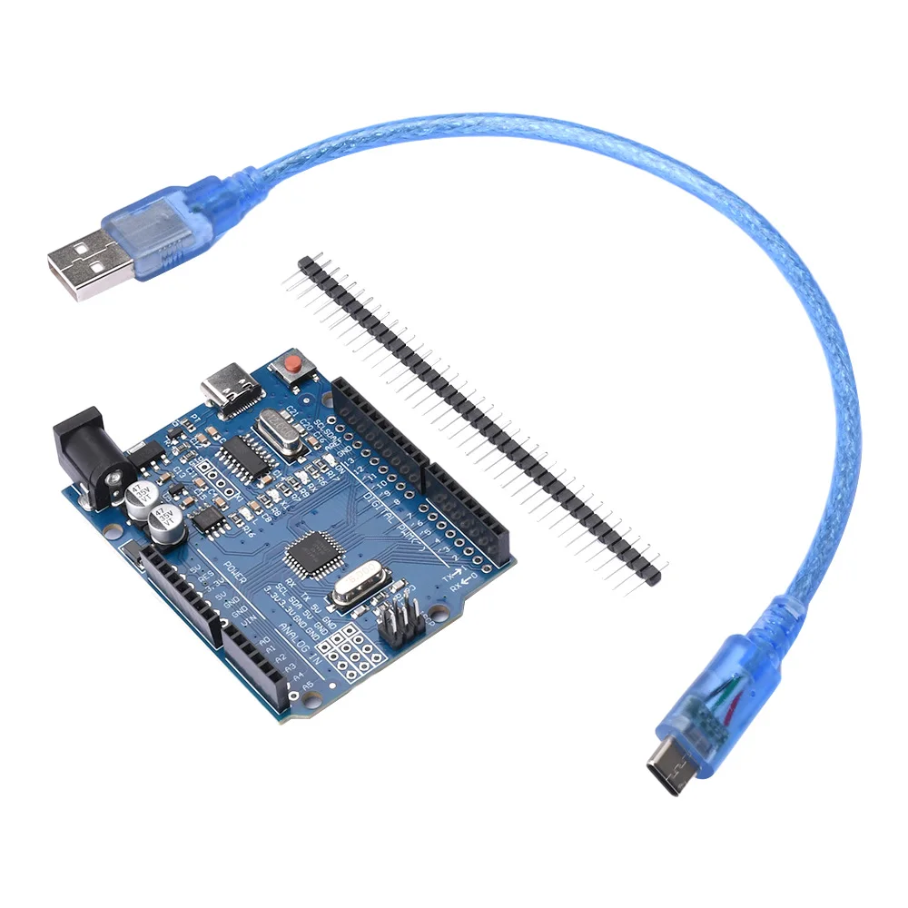 ATmega328P R3 Development Board TYPE-C Type-B CH340 CH340G Microcontroller Board For Arduino Compatible For UNO With Data Cable