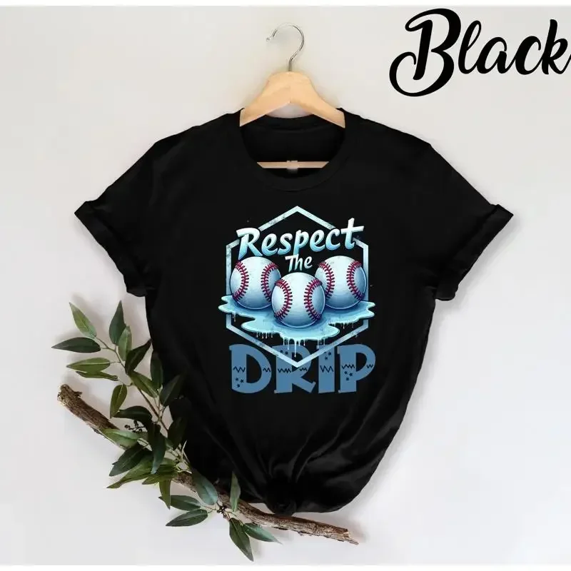 Baseball Drip T Shirt Ice Cream Youth Respect The Boys Cool Style